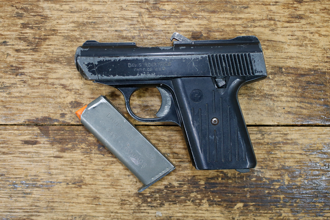 DAVIS P380 380 Auto Police Trade-In Pistol Black