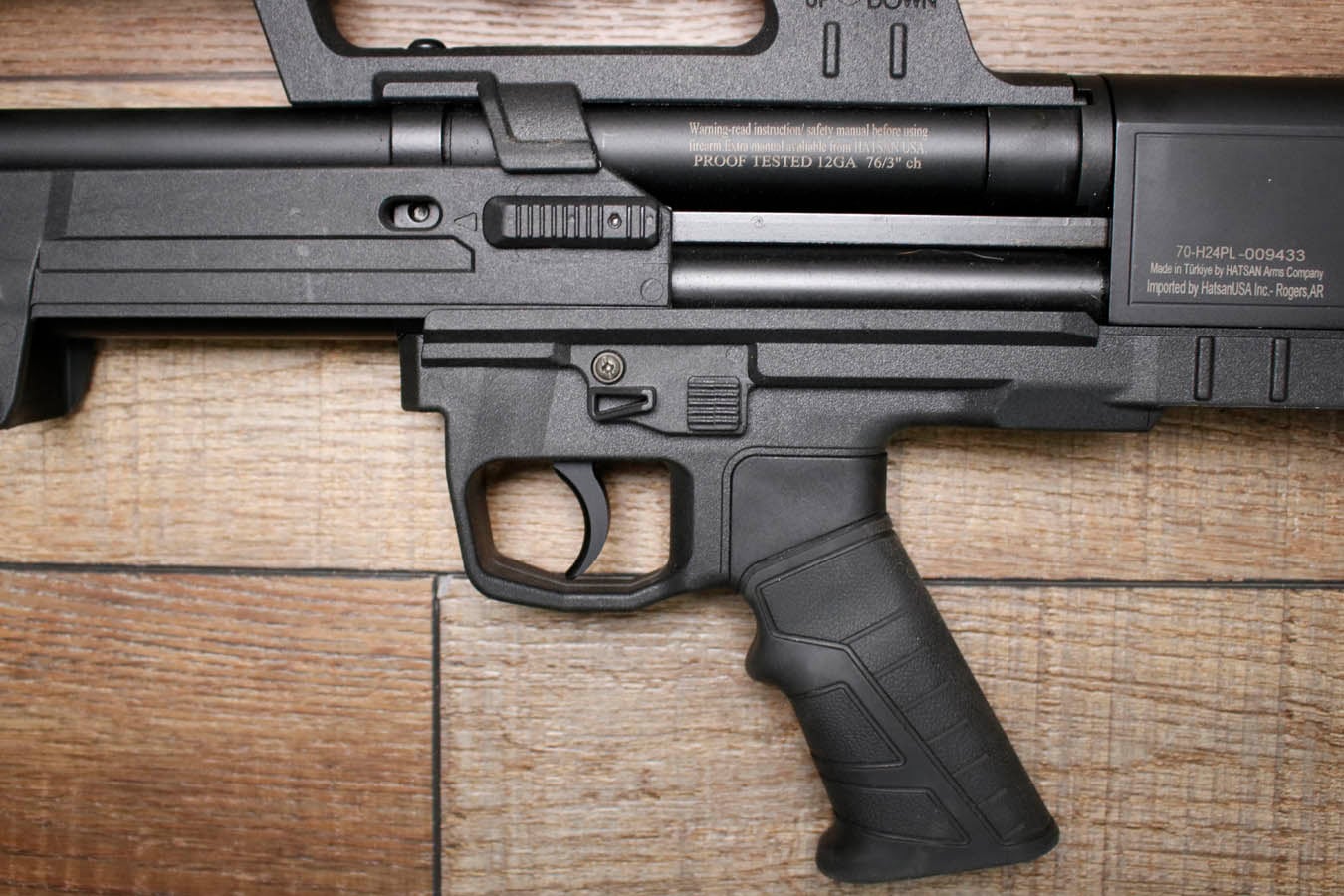 HATSAN Escort 12GA Police Trade-In Shotgun with Weaver Scope