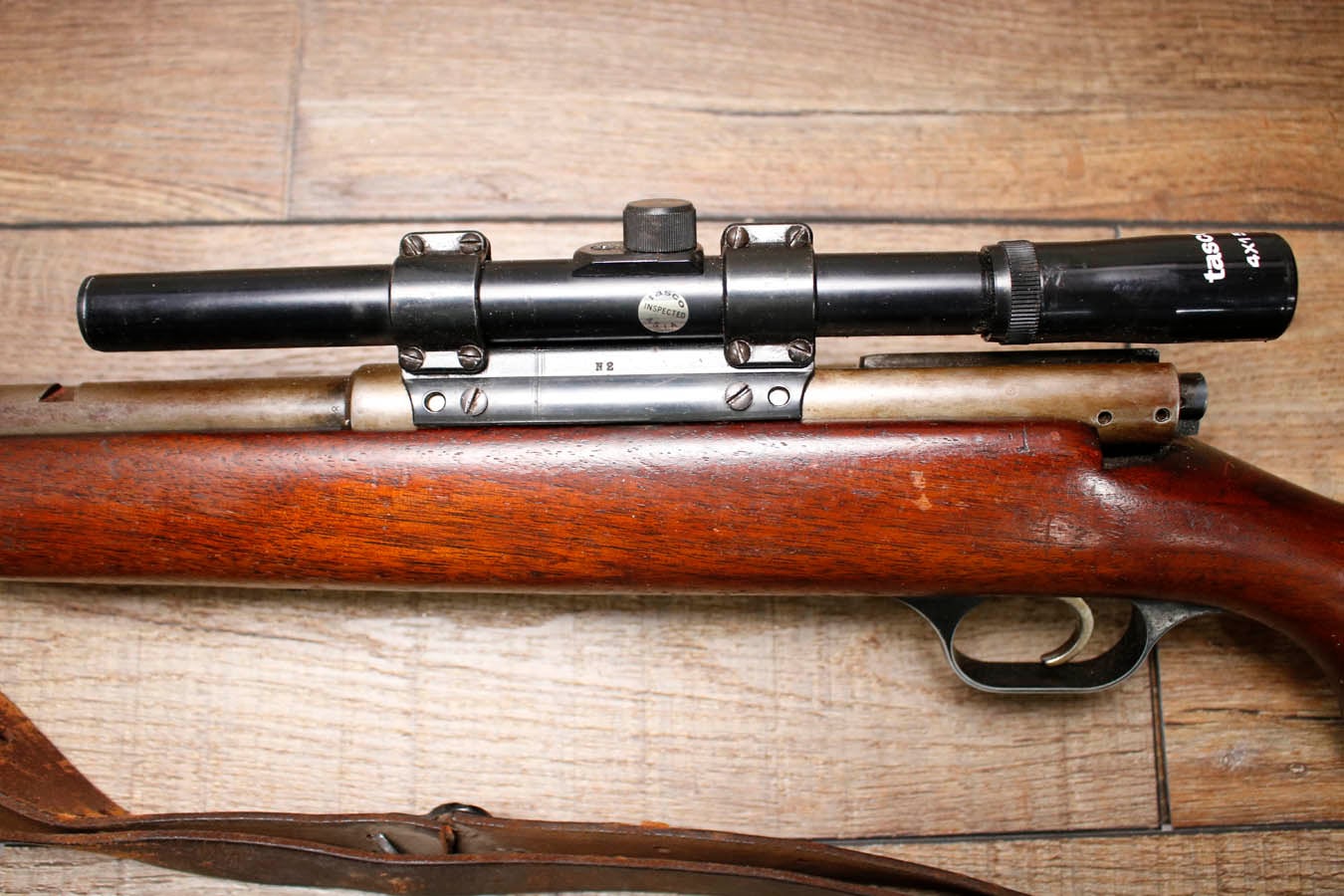 STEVENS 66C 22 S,L,LR Police Trade-In Rifle with Tasco Scope