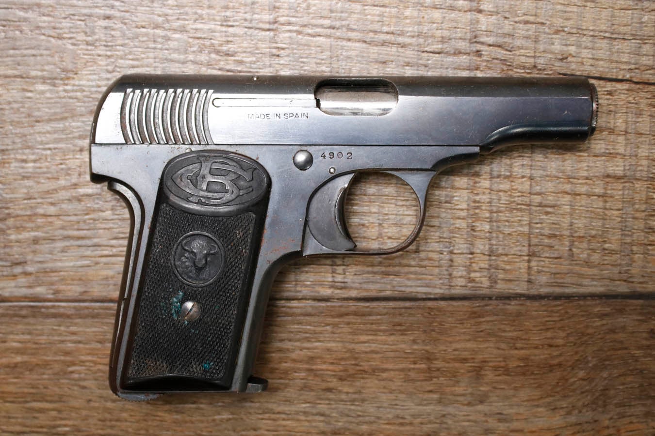 SPAIN Buffalo 32 ACP Police Trade-In Pistol
