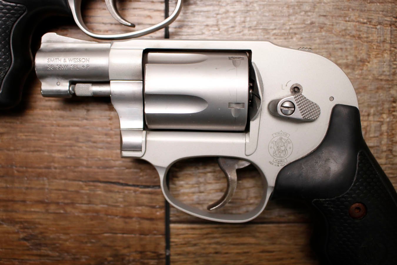 SMITH AND WESSON 638-3 Airweight 38 Special Police Trade-In Revolvers (Very Good Condition)