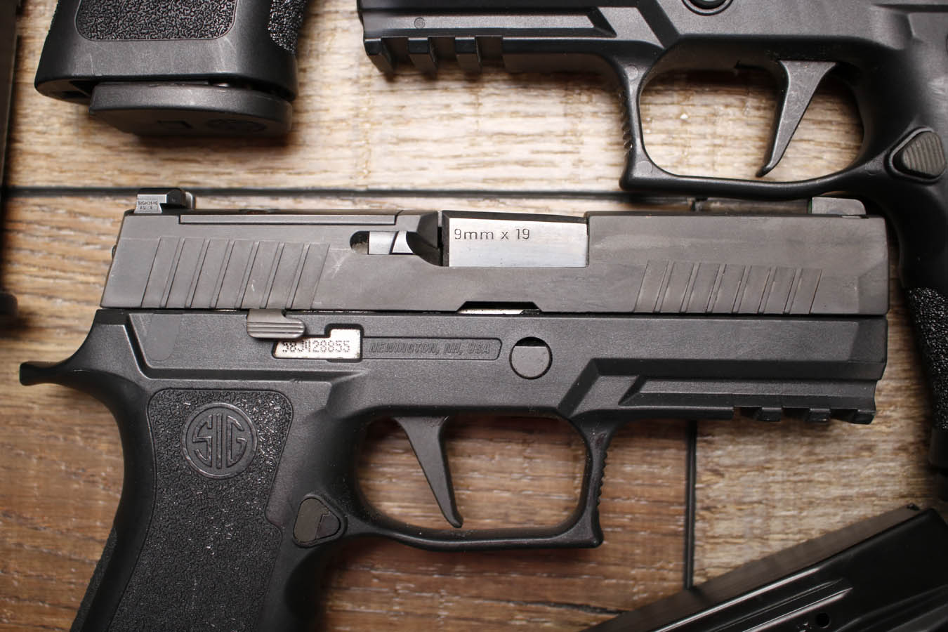 SIG SAUER P320 X Carry 9mm Optic Ready Police Trade-In Pistols with Night Sights (Very Good Condition)