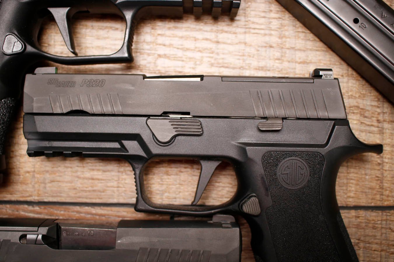 SIG SAUER P320 X Carry 9mm Optic Ready Police Trade-In Pistols with Night Sights (Very Good Condition)