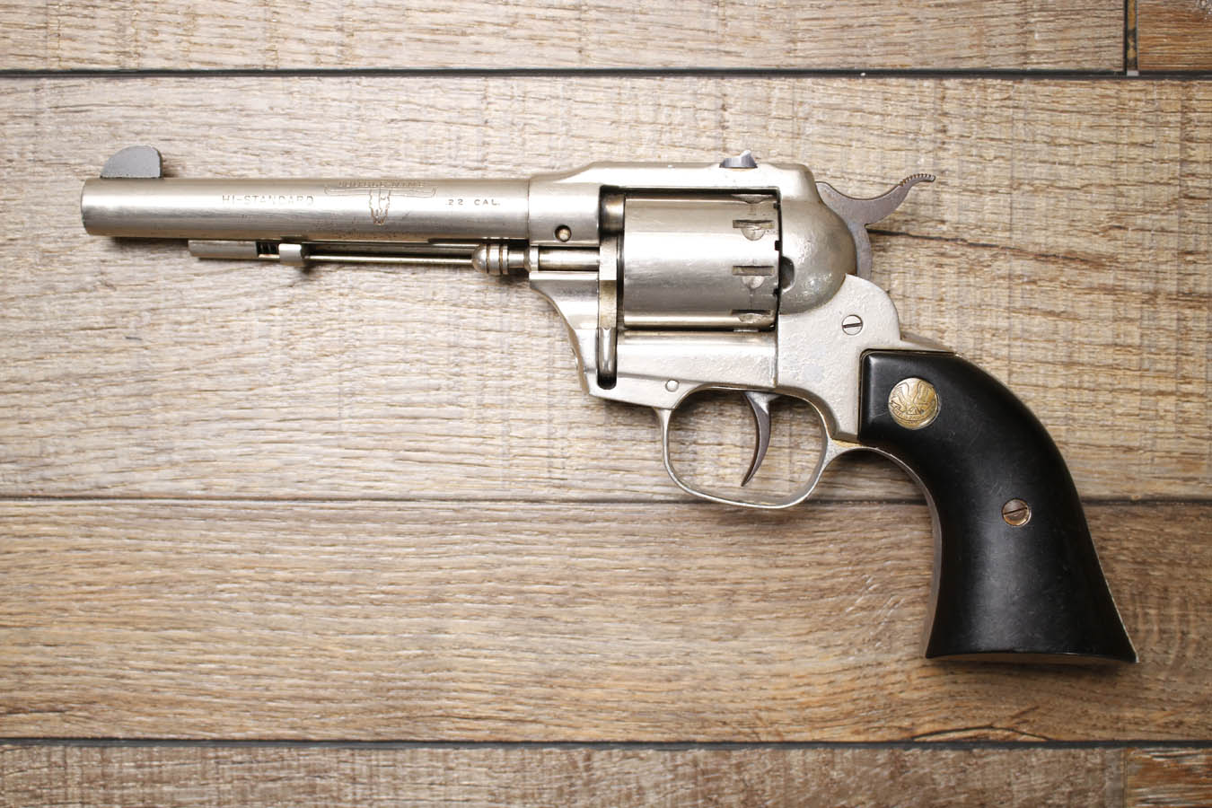HIGH STANDARD Double Nine 22 LR 9-Shot Police Trade-In Revolver