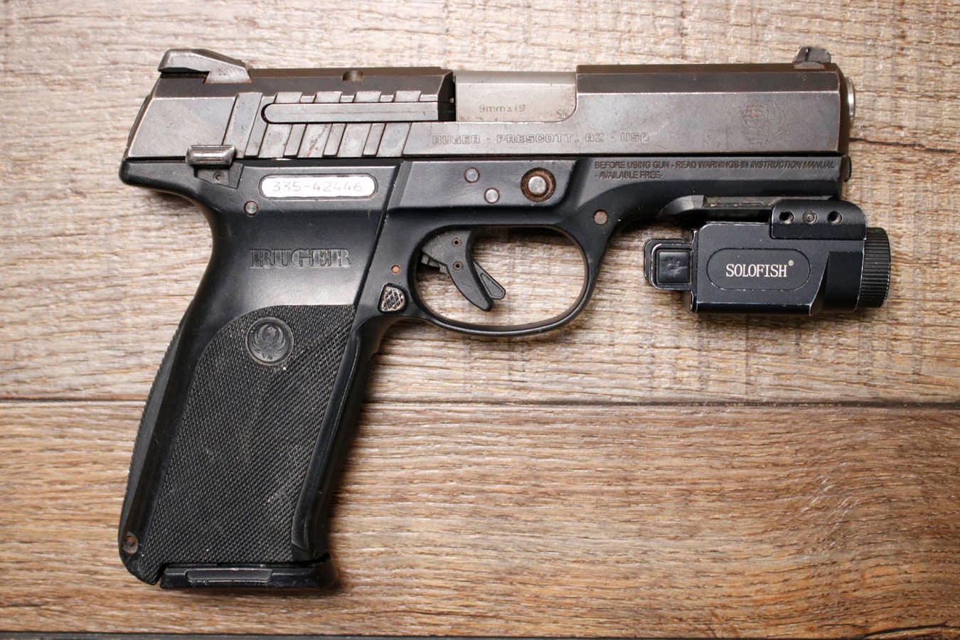 RUGER 9E 9mm Police Trade-In Pistol