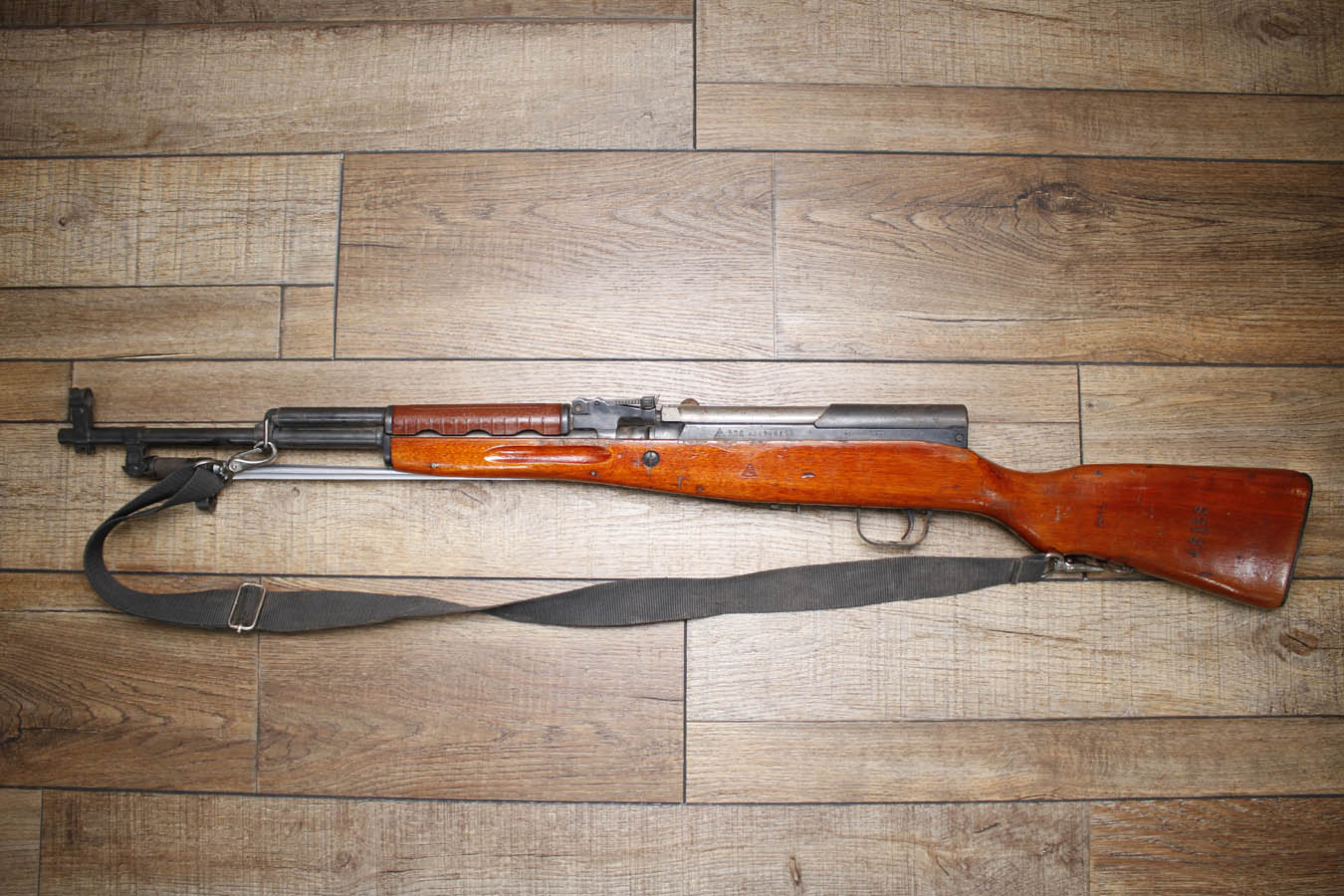 NORINCO SKS 7.62x39mm Police Trade-In Rifle with Three Magazines and Bayonet