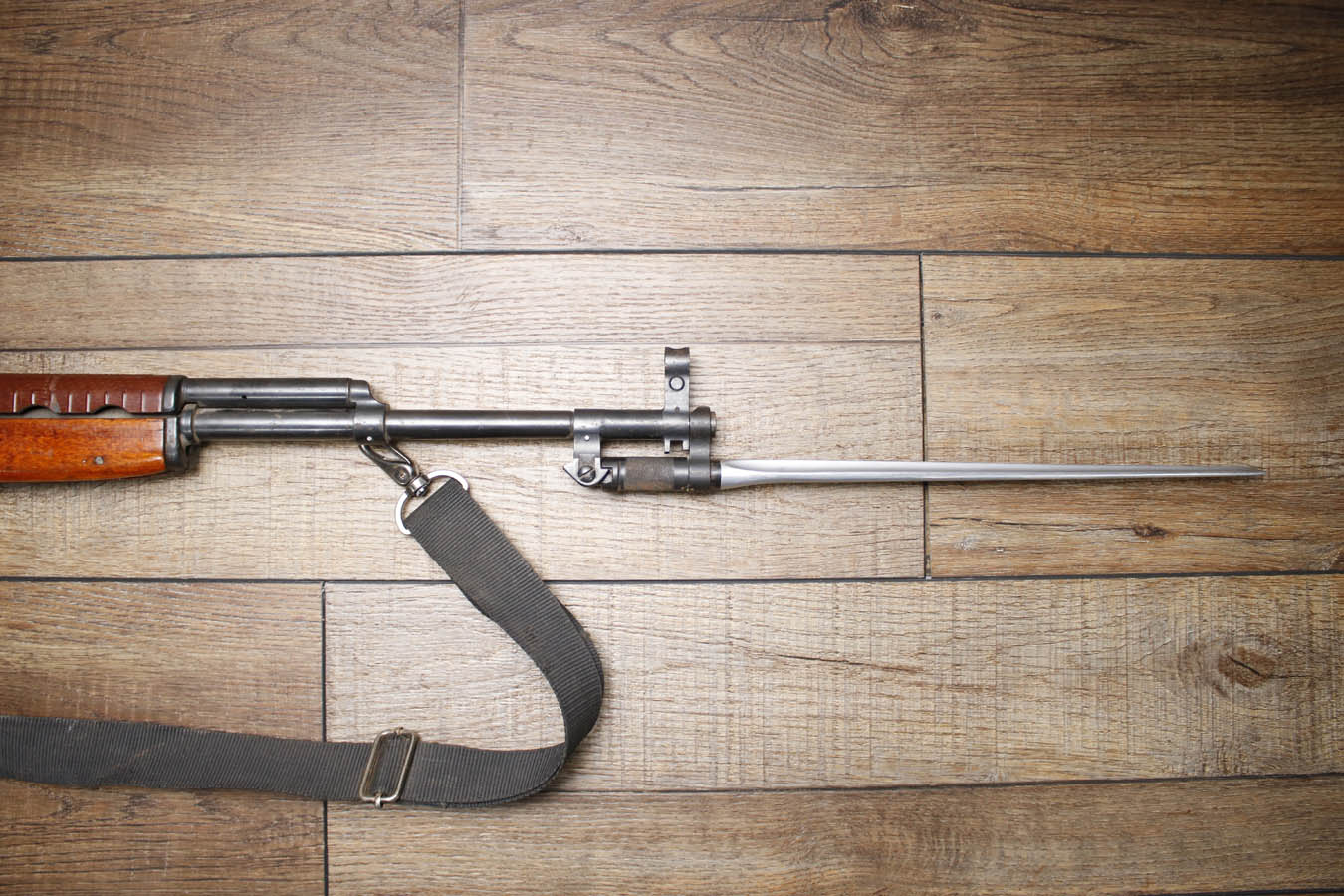 NORINCO SKS 7.62x39mm Police Trade-In Rifle with Three Magazines and Bayonet