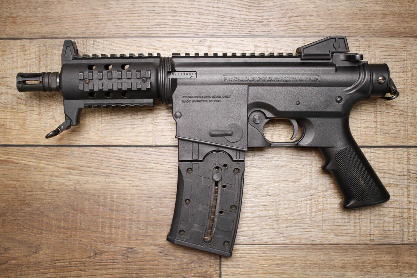 MOSSBERG 715P 22 LR Police Trade-In Pistol with Flashlight