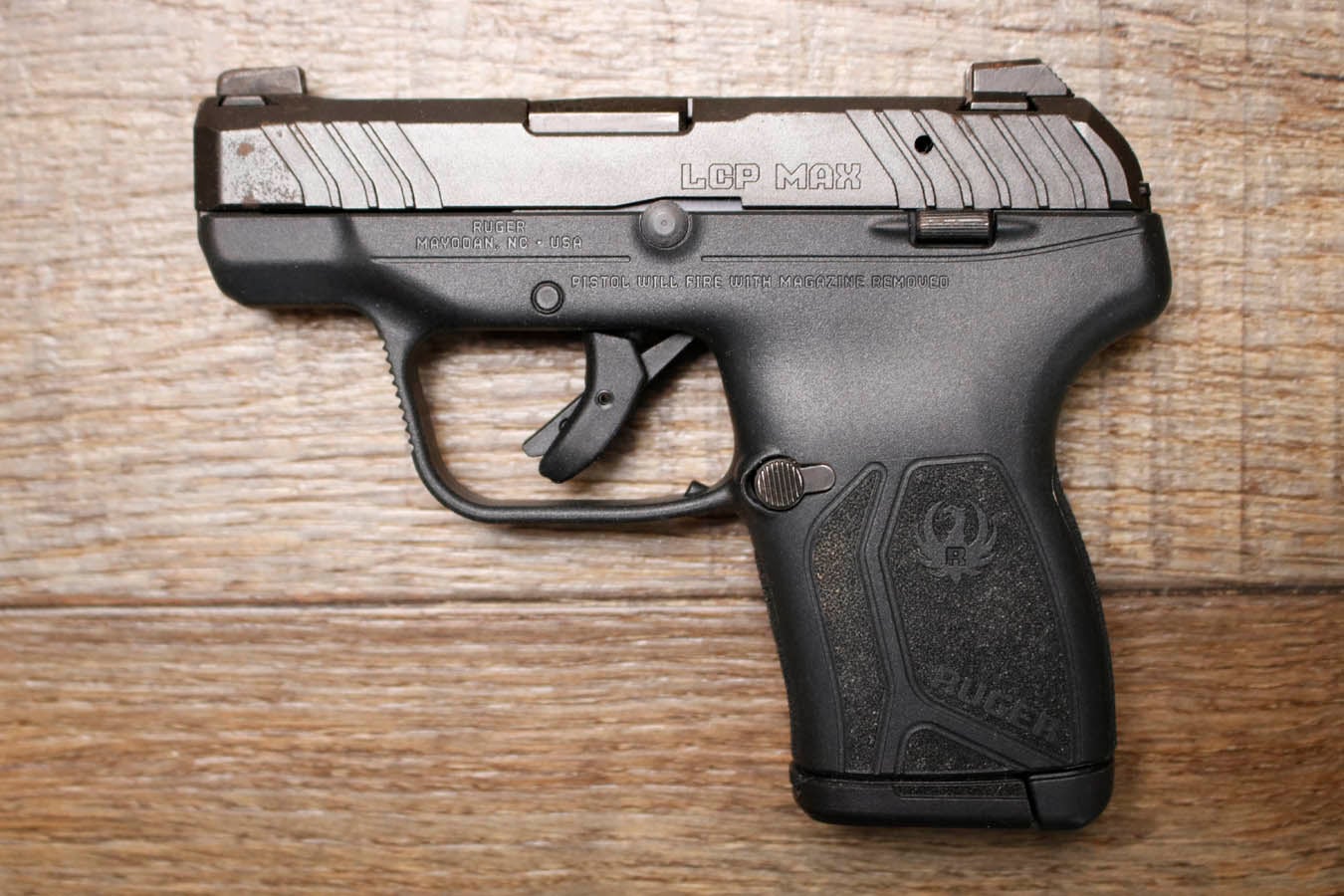 RUGER LCP Max 380 ACP Police Trade-In Pistol