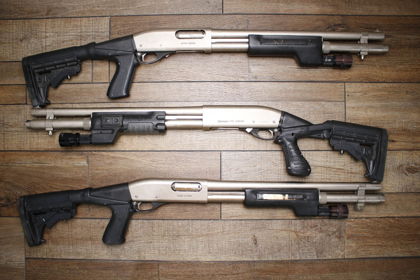 REMINGTON 870 Marine Magnum 12GA Police Trade-In Shotgun with Surefire Forends