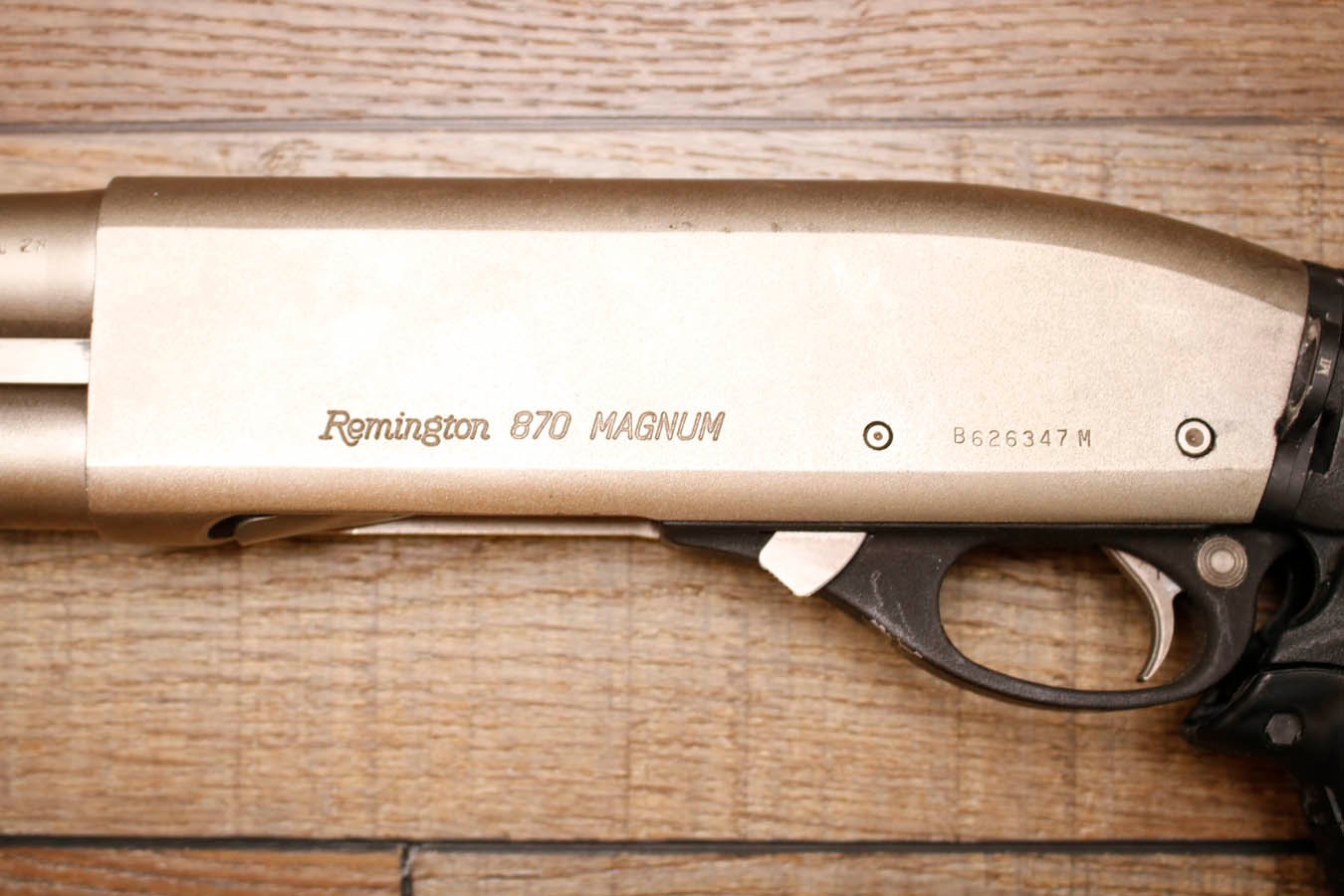 REMINGTON 870 Marine Magnum 12GA Police Trade-In Shotgun with Surefire Forends