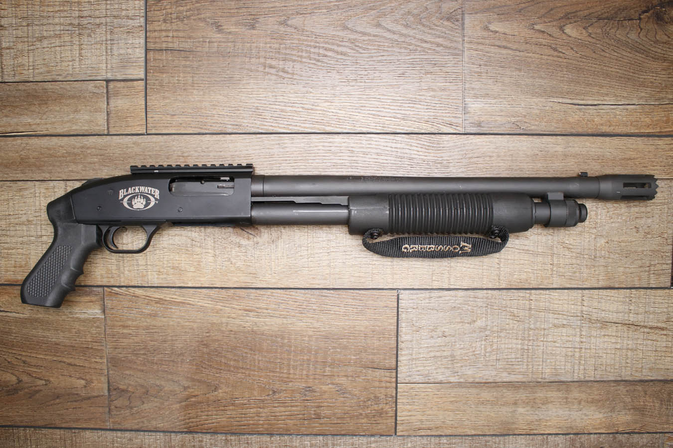 MOSSBERG 500 12 Gauge Blackwater Edition Pistol Grip Police Trade-in Shotgun
