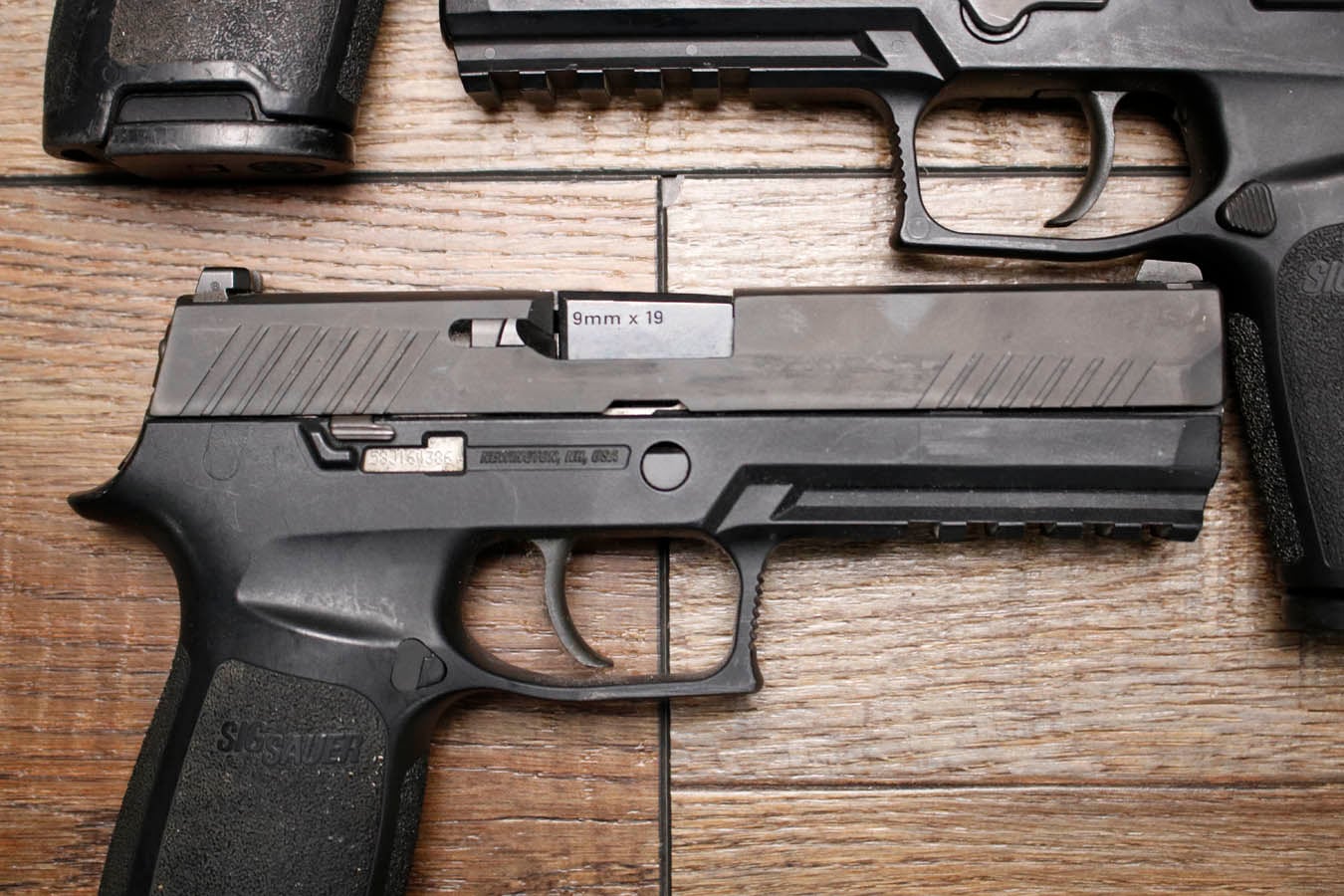SIG SAUER P320 9mm Full-Size Police Trade-In Pistol with Night Sights (Fair Condition)