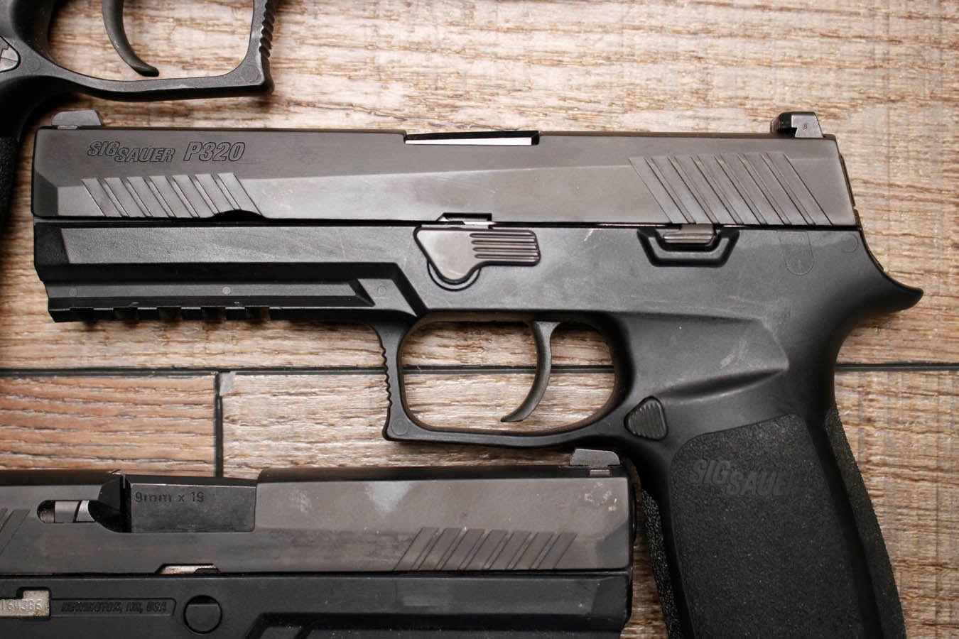 SIG SAUER P320 9mm Full-Size Police Trade-In Pistol with Night Sights (Fair Condition)