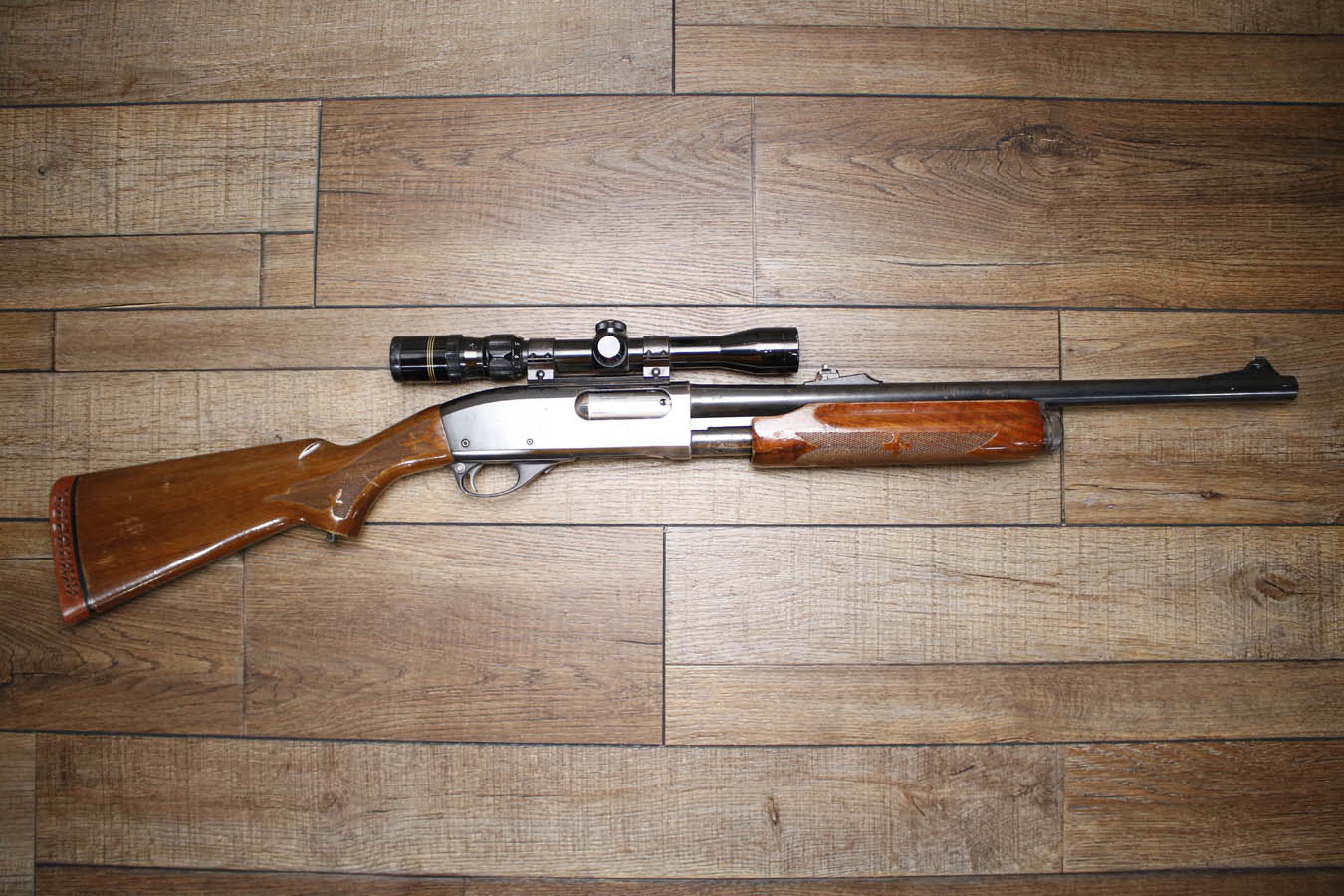 REMINGTON 870 Wingmaster 12GA Police Trade-In Shotgun with Scope