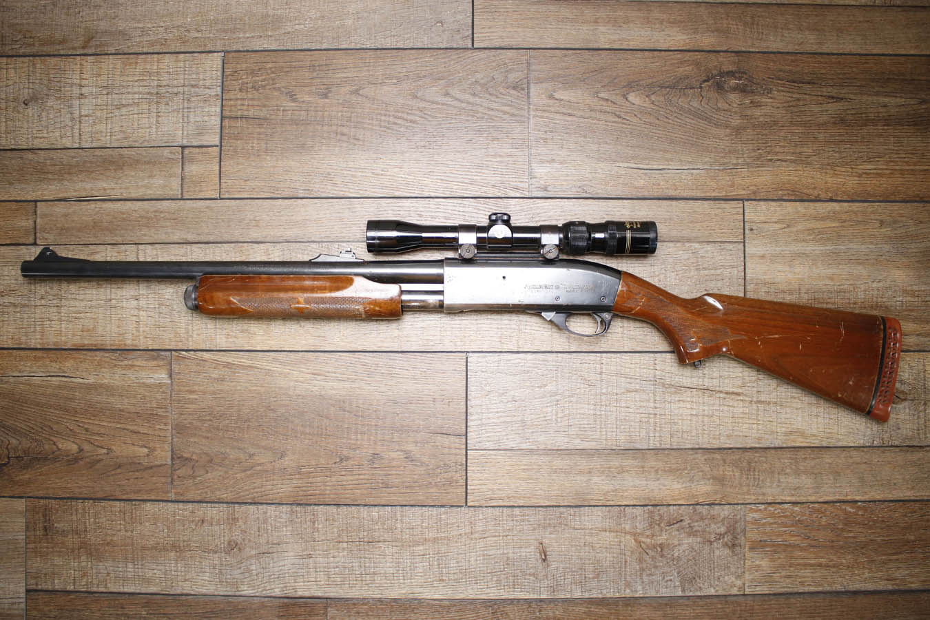 REMINGTON 870 Wingmaster 12GA Police Trade-In Shotgun with Scope