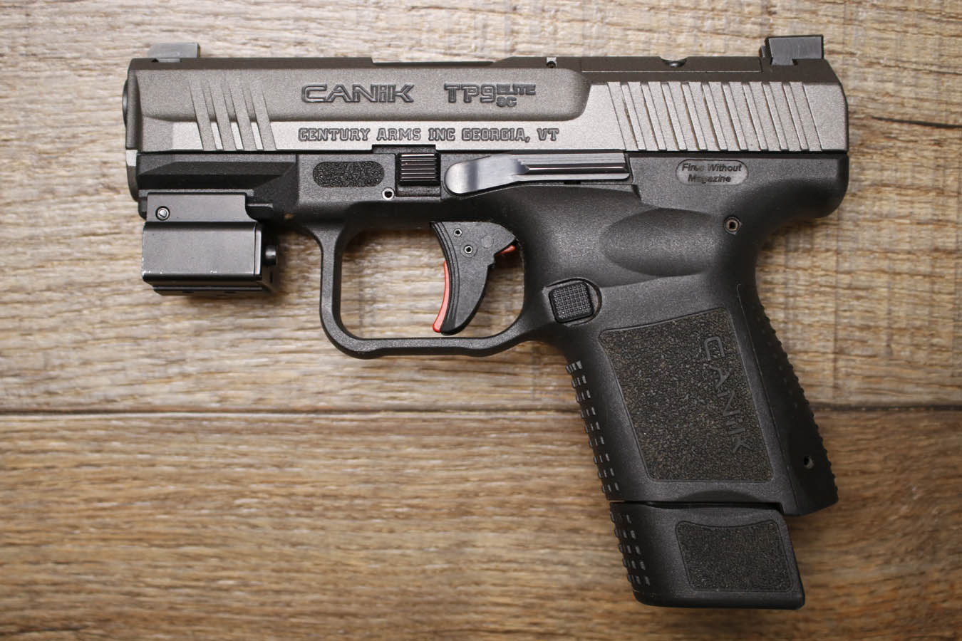 CANIK TP9 Elite SC 9mm Optic Ready Police Trade-In Pistol with Laser
