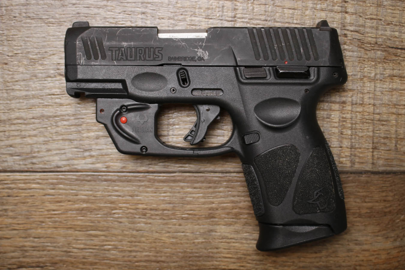 TAURUS G3C 9mm Police Trade-In Pistol with Viridian Laser