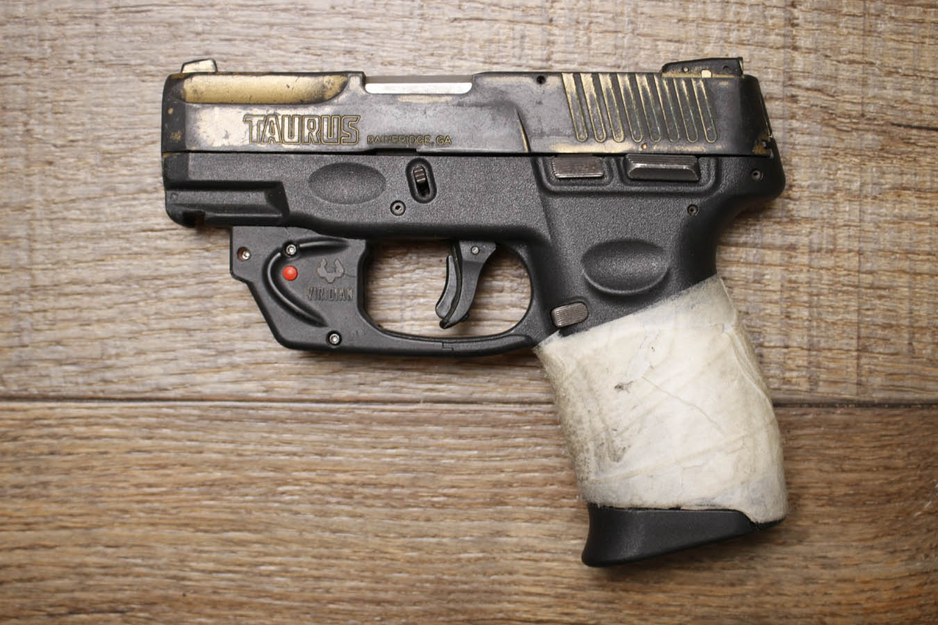 TAURUS G2C 40 S&W Police Trade-In Pistol with Viridian Laser