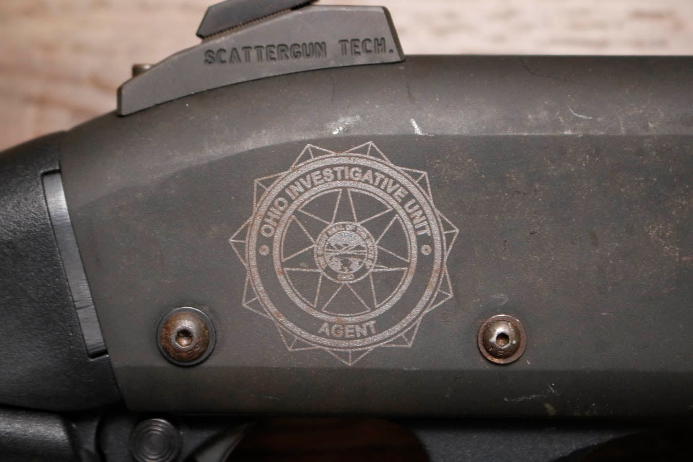 REMINGTON 870 Police Magnum 12GA Police Trade-In Short Barrel Shotgun with Ohio Investigation Unit Stamp