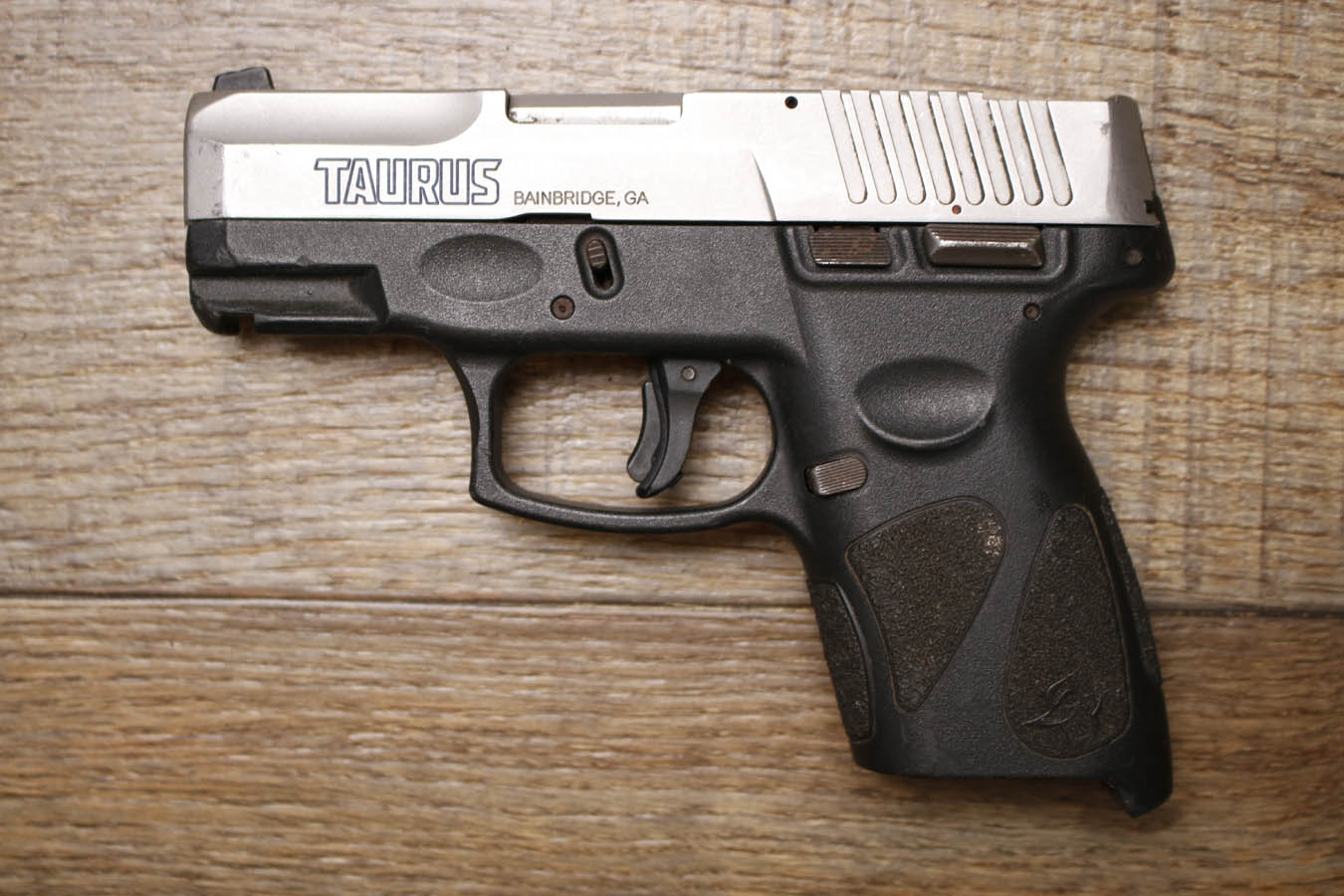 TAURUS G2C 9mm Police Trade-In Pistol Missing Rear Sight (No Magazine)