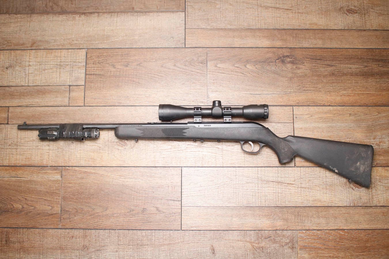 SAVAGE 62 22 LR Police Trade-In Rifle with Scope (No Magazine)