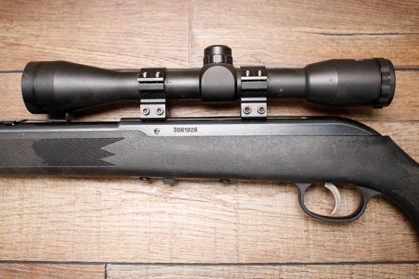 SAVAGE 62 22 LR Police Trade-In Rifle with Scope (No Magazine)