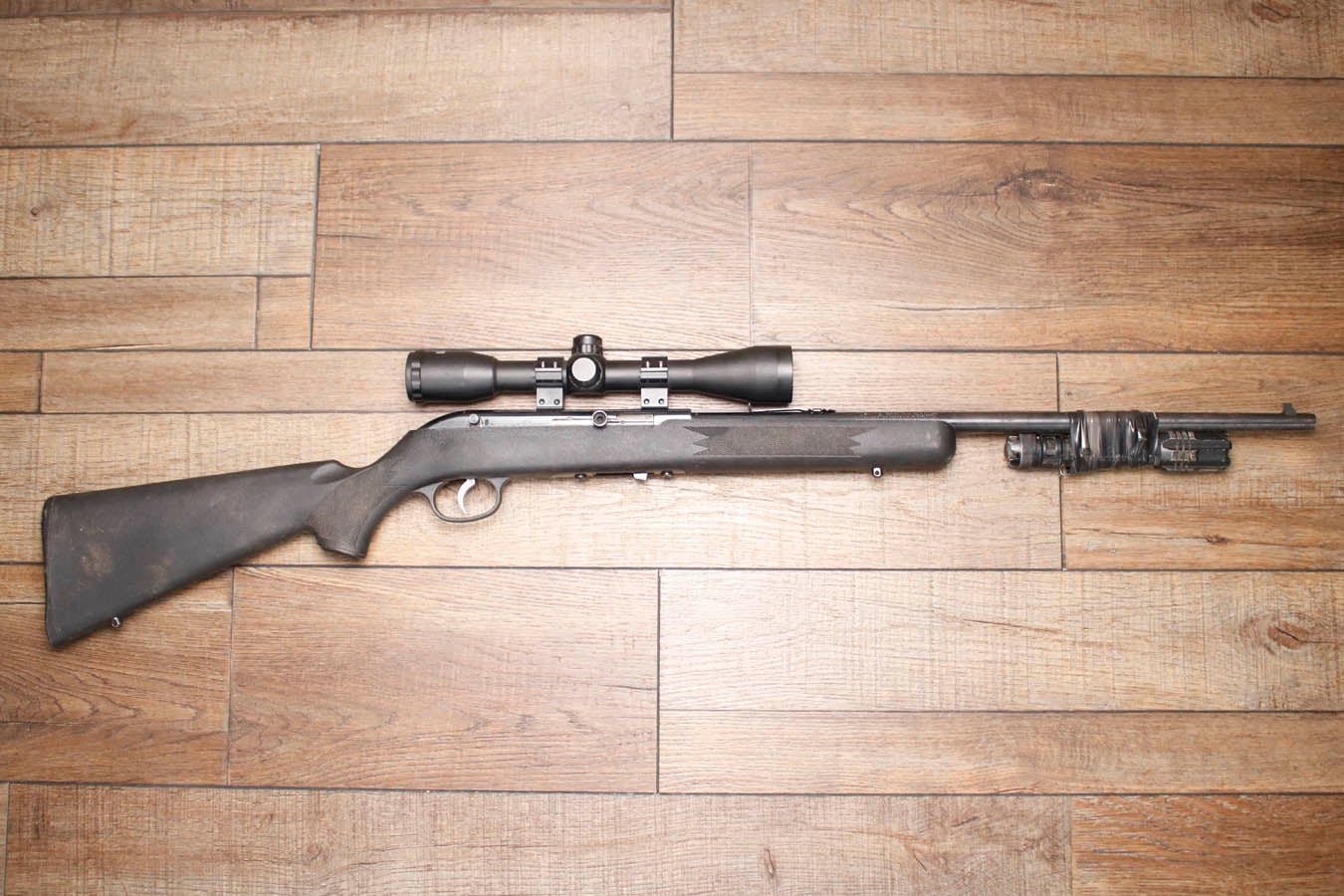 SAVAGE 62 22 LR Police Trade-In Rifle with Scope (No Magazine)