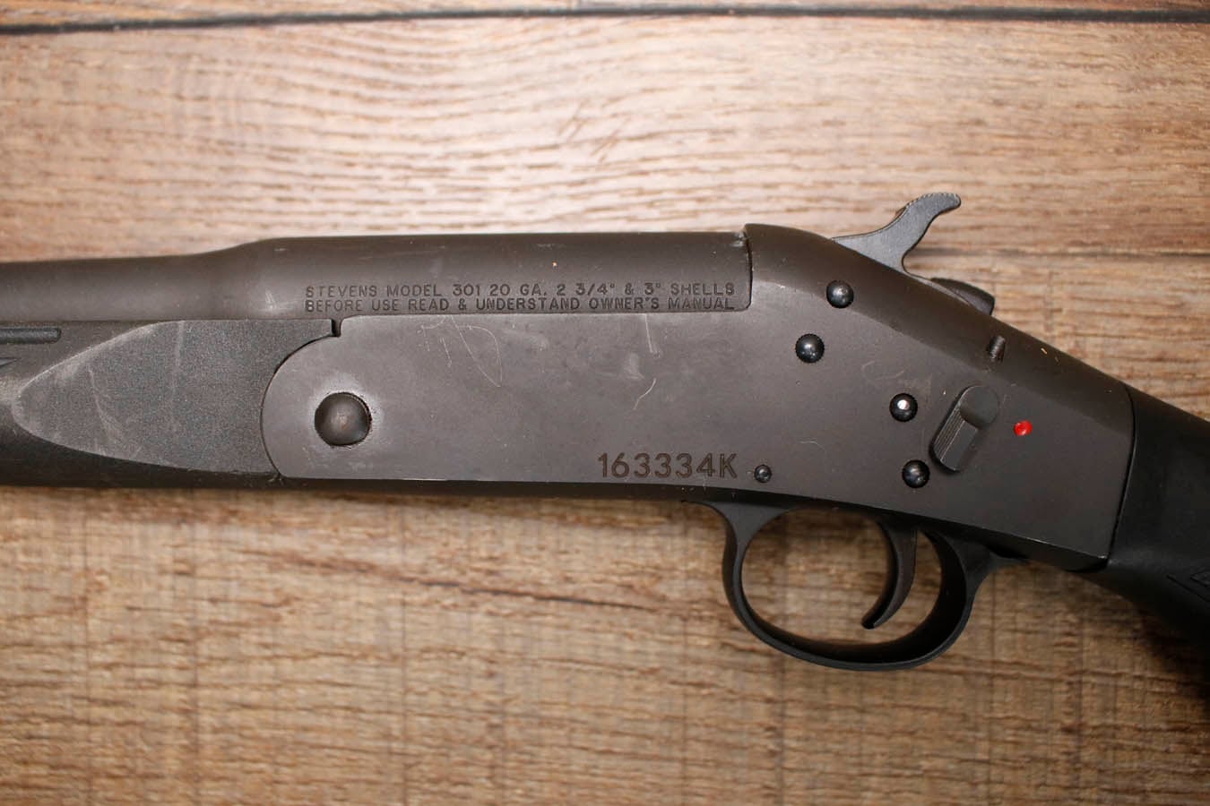 STEVENS 301 20GA Police Trade-In Shotgun
