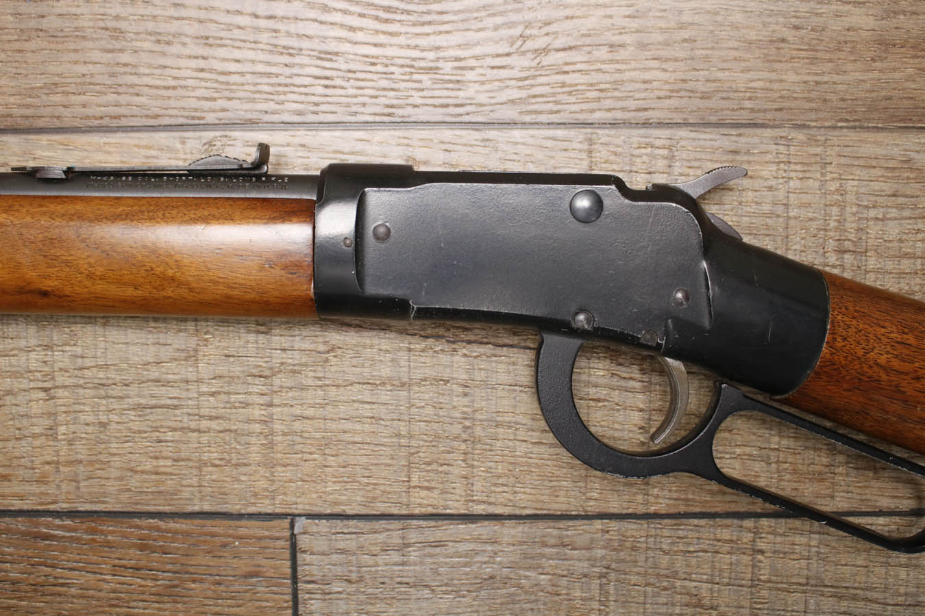 ITHACA M-49 22 S,L,LR Police Trade-In Single Shot Lever Action Rifle