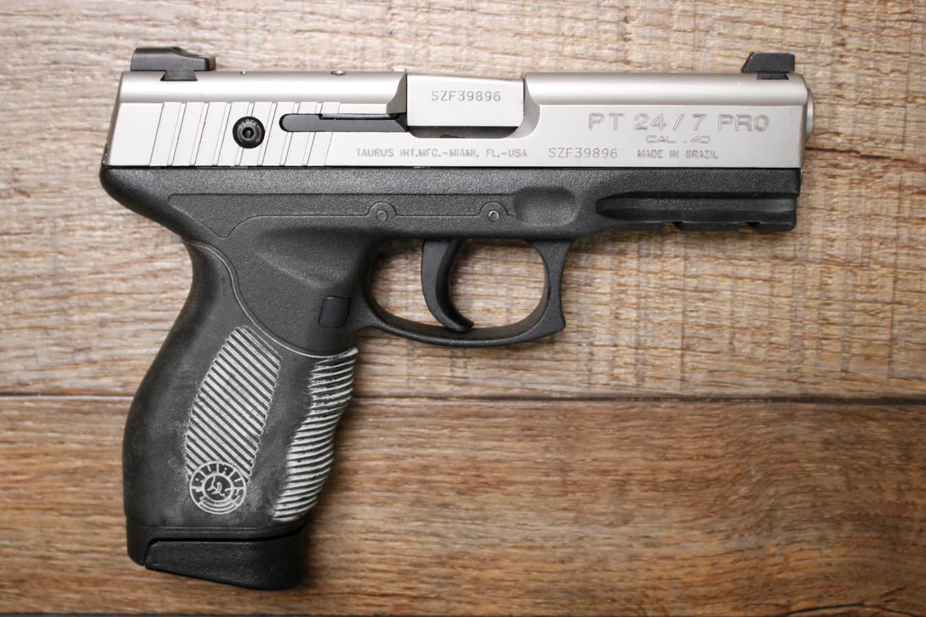 TAURUS PT 24/7 Pro 40 S&W Police Trade-In Pistol