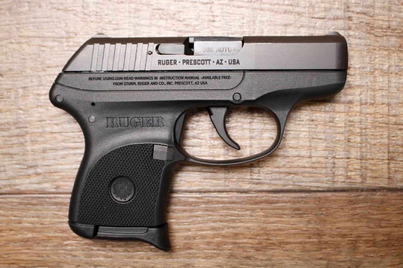 RUGER LCP 380 ACP Police Trade-In Pistol with Holster