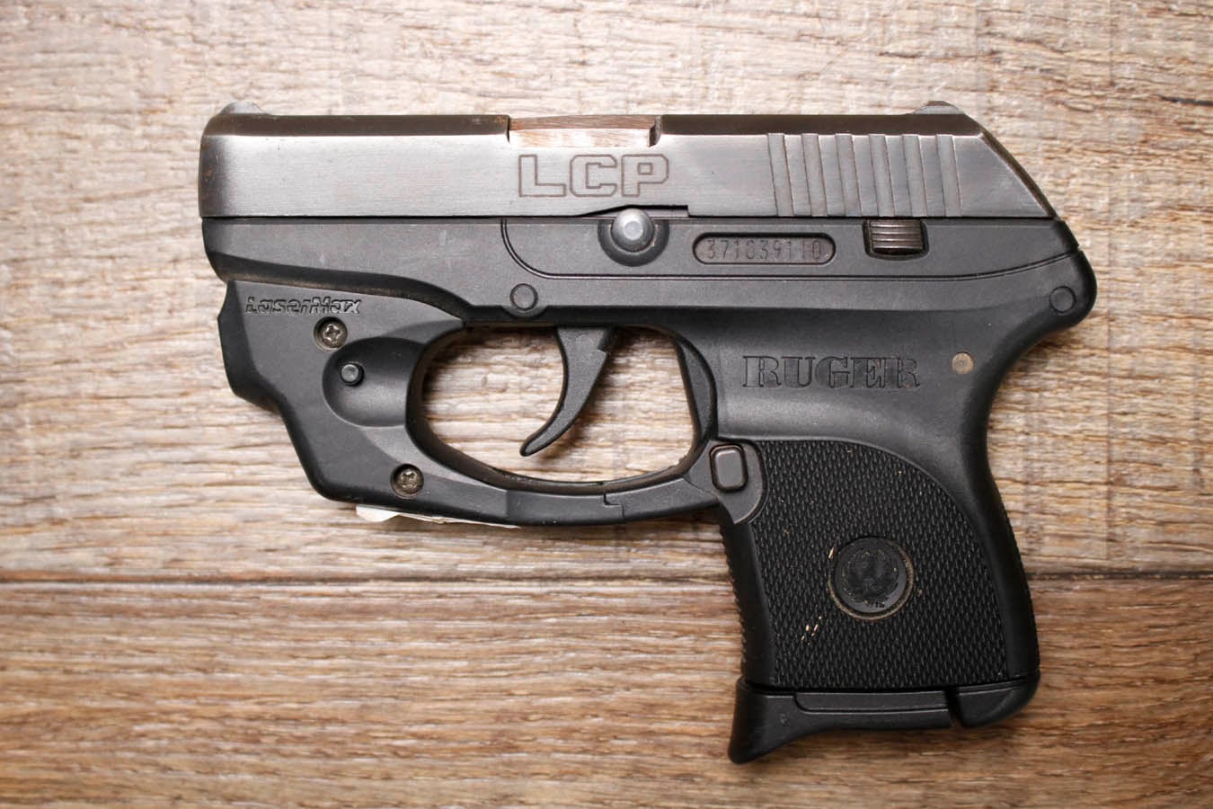 RUGER LCP 380 ACP Police Trade-In Pistol with Laser