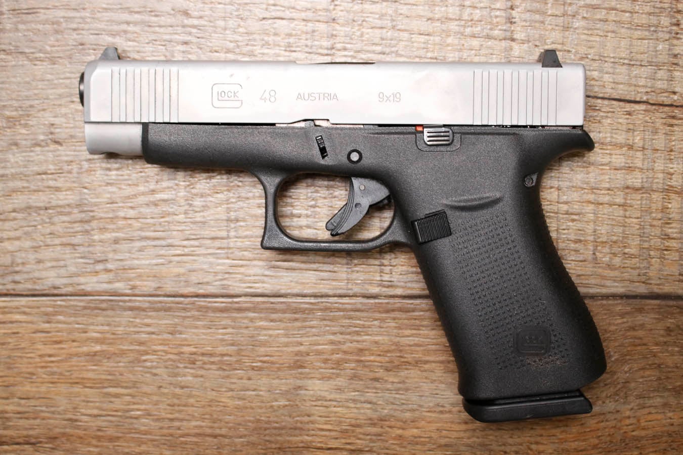 GLOCK 48 9mm Police Trade-In Pistol with Two Tone Finish