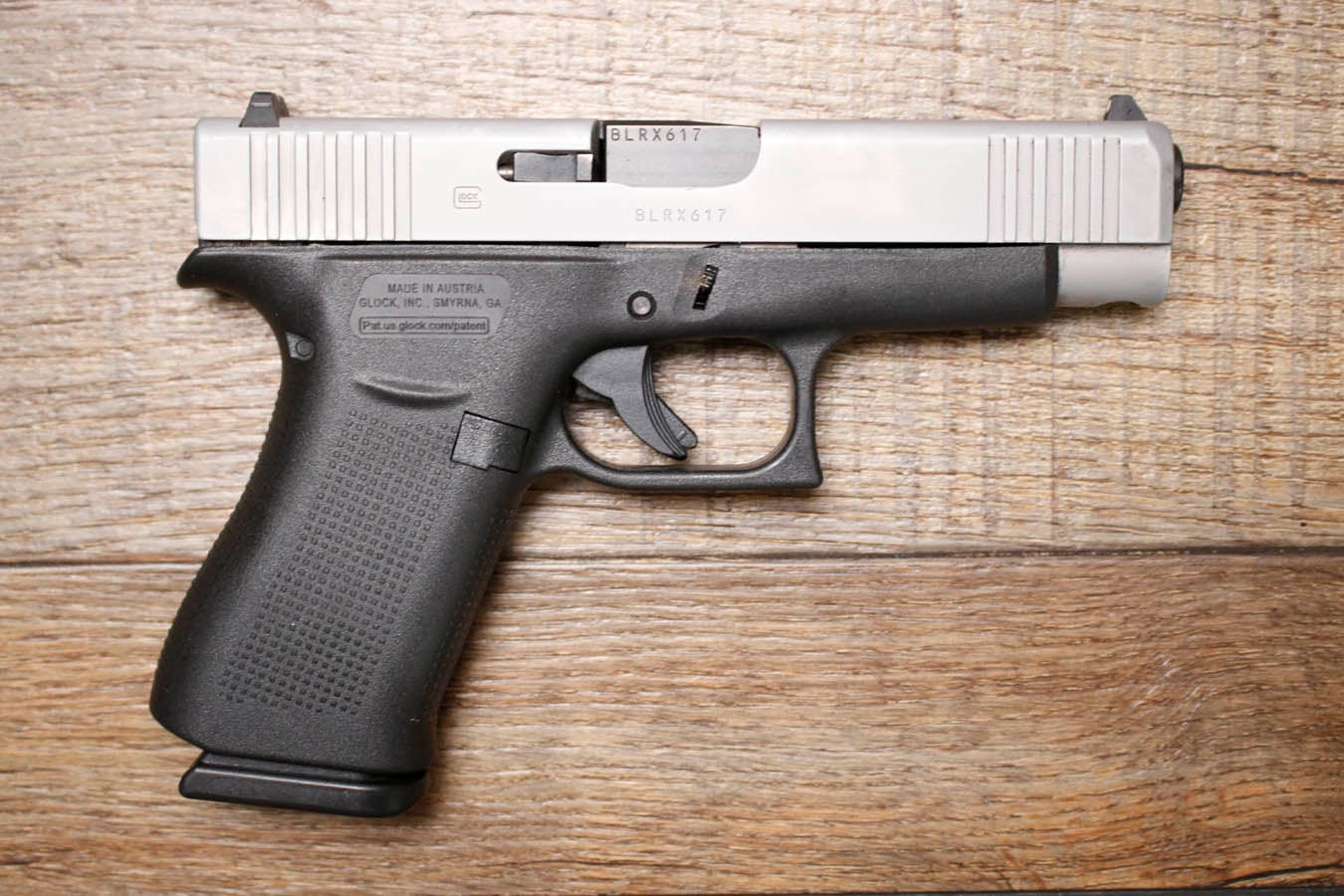 GLOCK 48 9mm Police Trade-In Pistol with Two Tone Finish