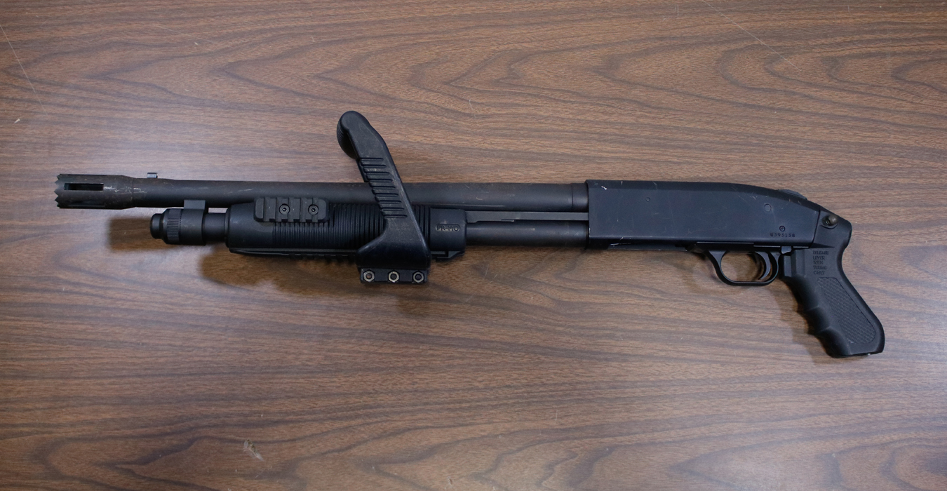 MOSSBERG 500 Chainsaw  12 Gauge Police Trade-In Pump Shotgun