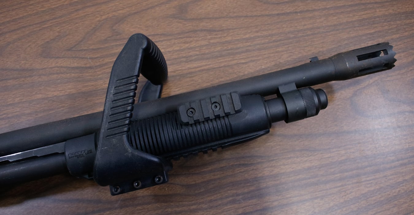 MOSSBERG 500 Chainsaw  12 Gauge Police Trade-In Pump Shotgun