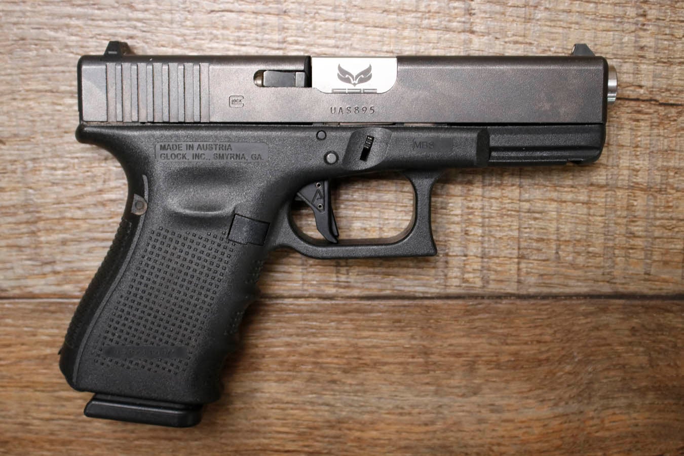 GLOCK 19 Gen 4 9mm Police Trade-In Pistol