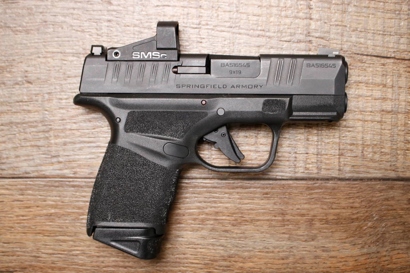 SPRINGFIELD Hellcat 9mm Police Trade-In Pistol with Shield SMS Optic