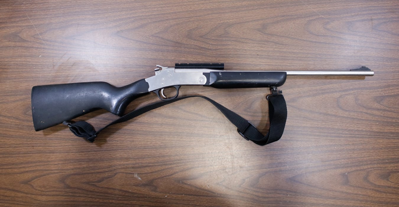 ROSSI S41 22 LR Police Trade-In Rifle Stainless Steel Barrel