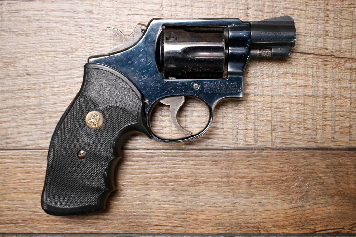SMITH AND WESSON 12-2 Airweight 38 SPL Police Trade-In Revolver