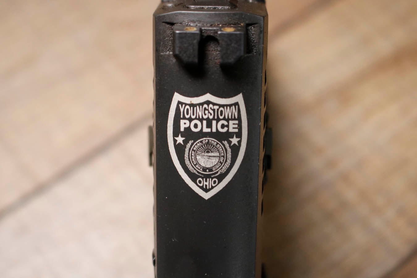 SIG SAUER P320 9mm Police Trade-In Pistol with Youngstown PD Logo (Good Condition)