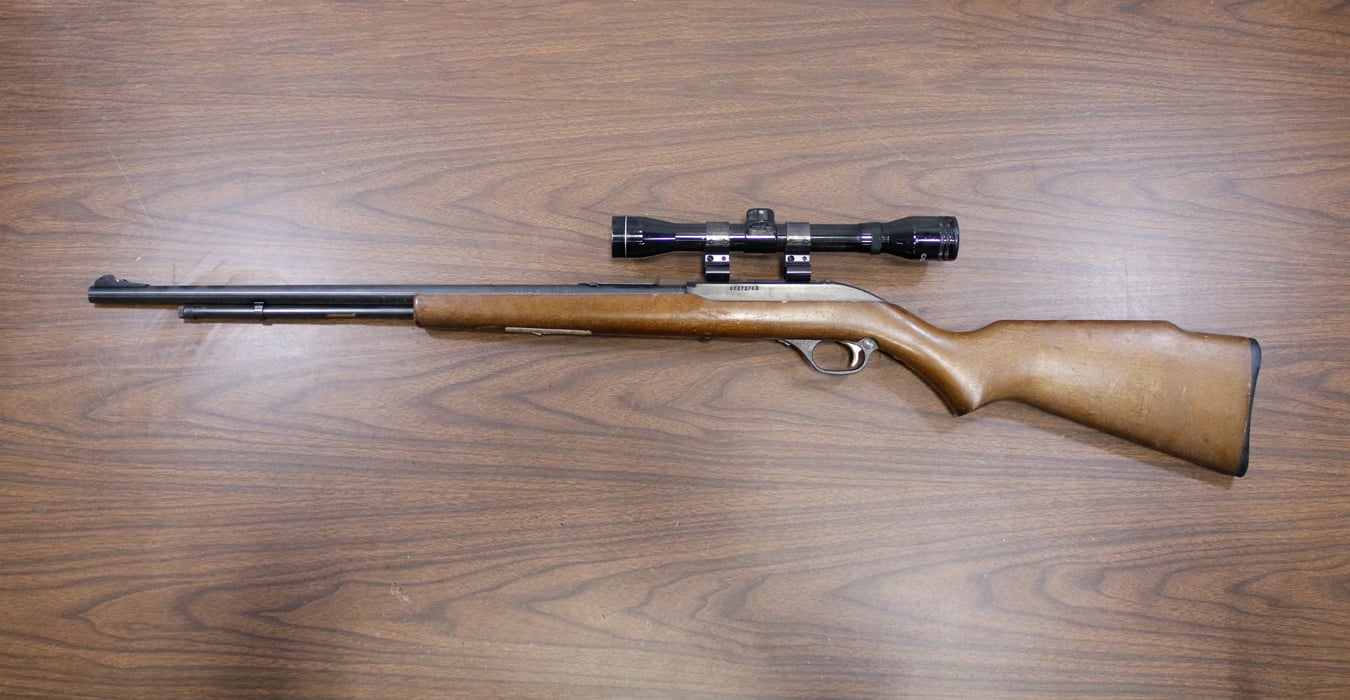 MARLIN 60 22LR Police Trade-In Rifle with Optic