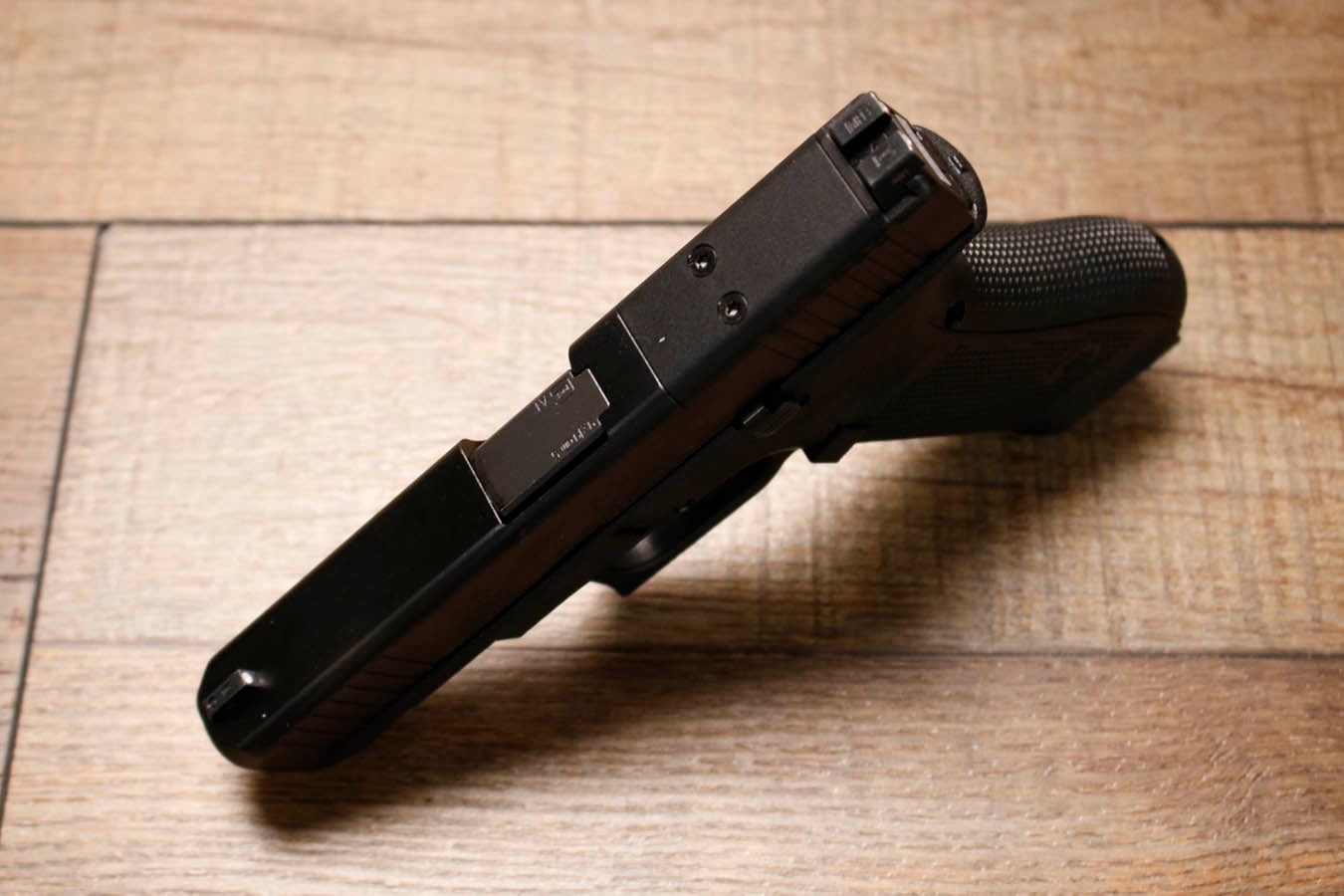 GLOCK 17 M.O.S. Gen 5 9mm Optic Ready Police Trade-In Pistols with Night Sights and Front Slide Serrations