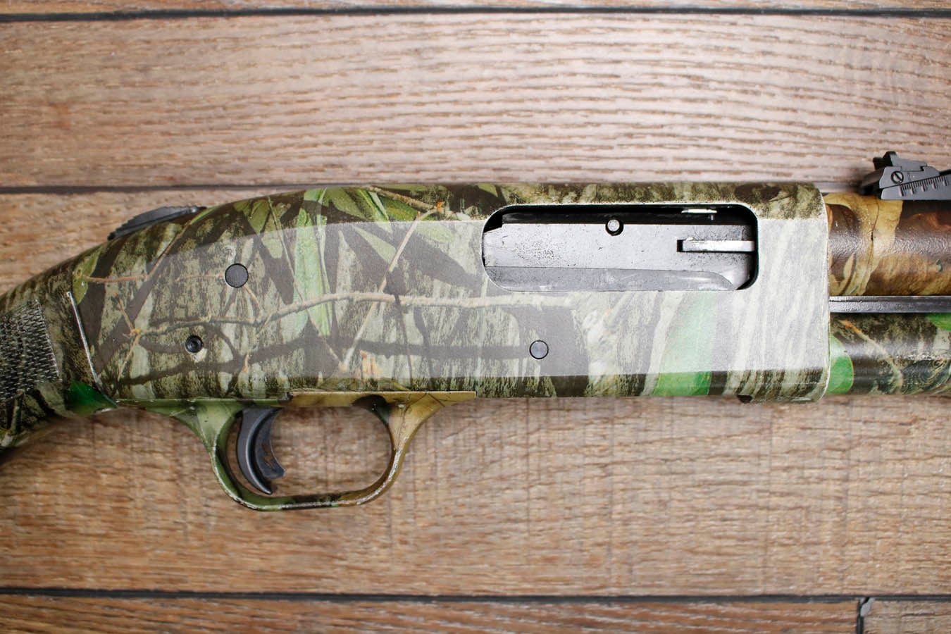 MOSSBERG 500 12GA Police Trade-In Shotgun with Rifle Sights
