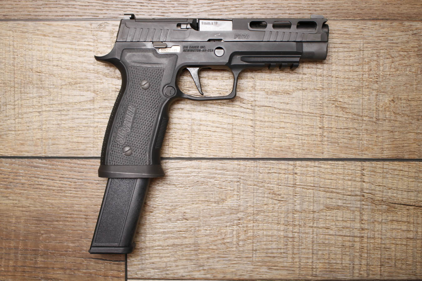 SIG SAUER P320 AXG Pro 9mm Optic Ready Police Trade-in Pistol