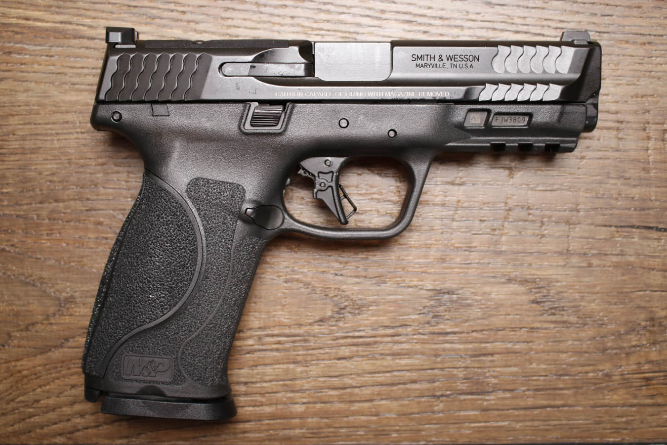 SMITH AND WESSON M&P9 M2.0 9mm Optic Ready Police Trade-In Pistol