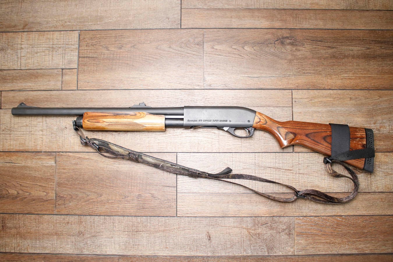 REMINGTON 870 Express Super Magnum 12GA Police Trade-In Shotgun with Rifle Sights