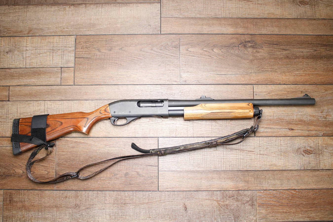 REMINGTON 870 Express Super Magnum 12GA Police Trade-In Shotgun with Rifle Sights