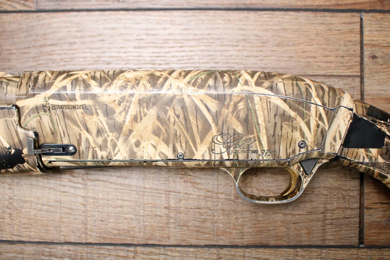 BROWNING Gold Hunter 12GA Police Trade-In Semi-Auto Shotgun with Camo Finish